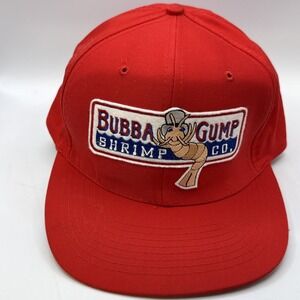 Vintage‎ Bubba Gump Shrimp Adjustable Hats Snapback Cap Nissin Forrest Gump